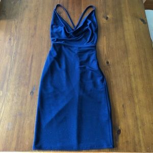 Windsor Navy Cocktail Dress